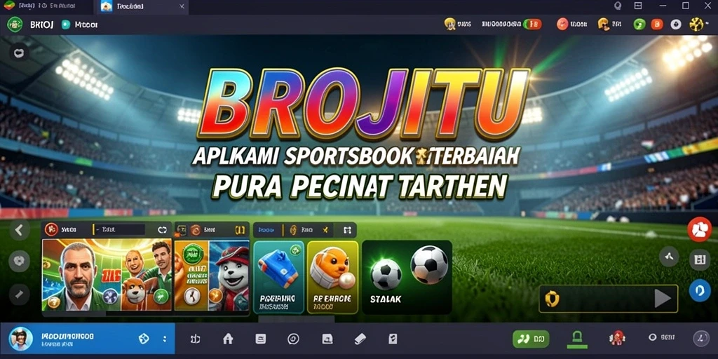 Tangkapan layar gameplay menarik dari aplikasi Sportsbook BROJITU.