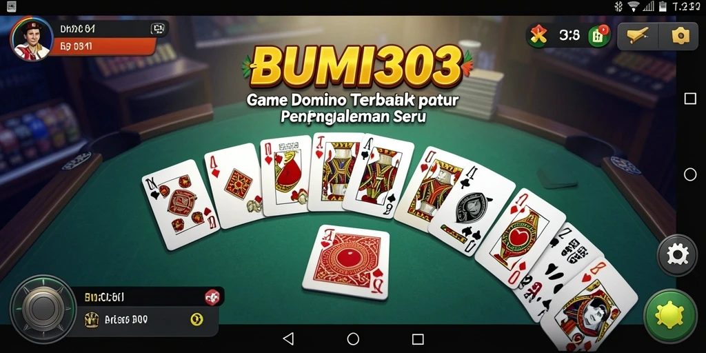 Tampilan gameplay BUMI303 yang menarik dan interaktif.