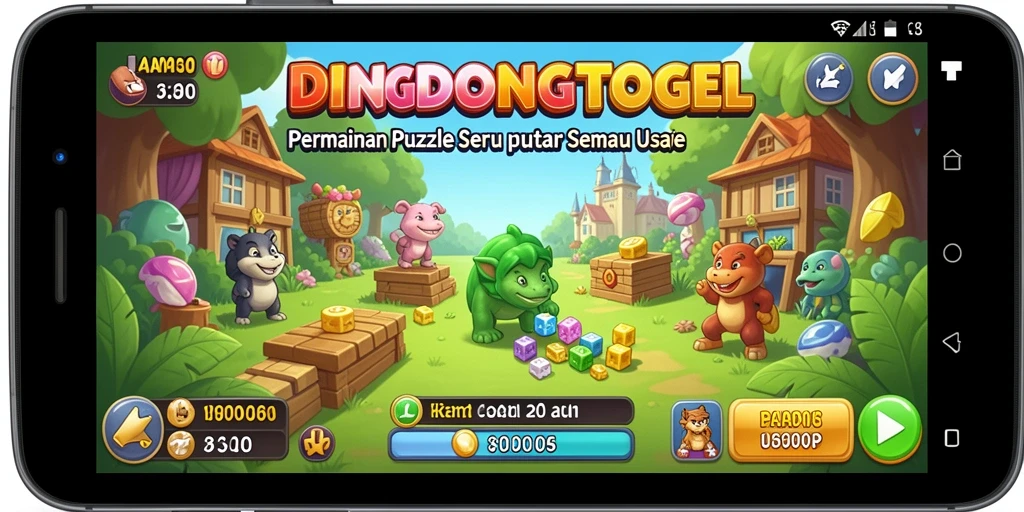 Tampilan gameplay menarik dari DINGDONGTOGEL yang penuh tantangan.