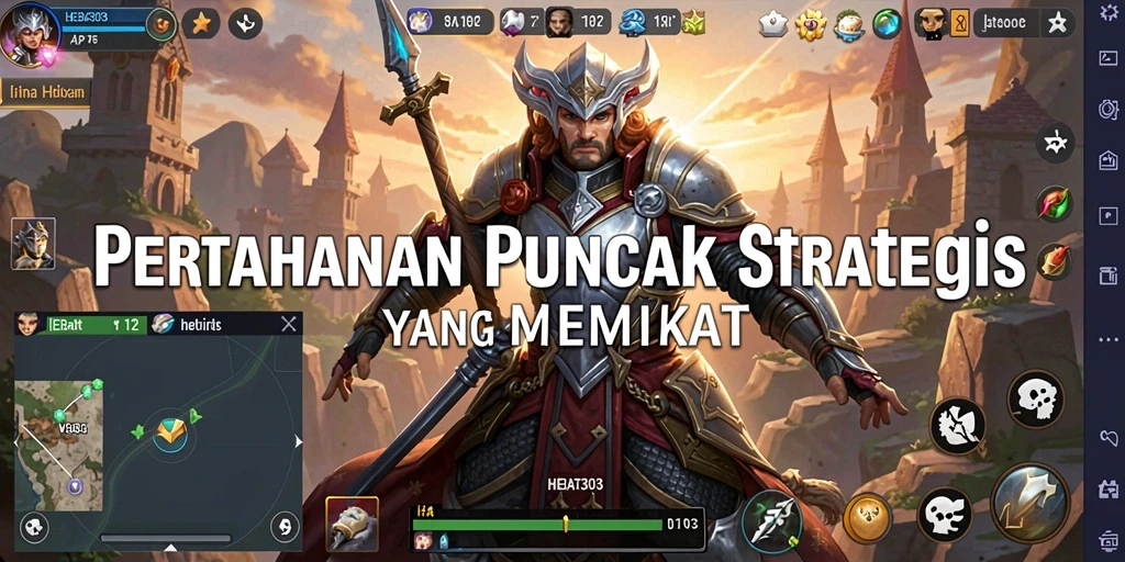 Gameplay menegangkan di <strong>HEBAT303</strong> dengan banyak tower dan musuh yang beragam.