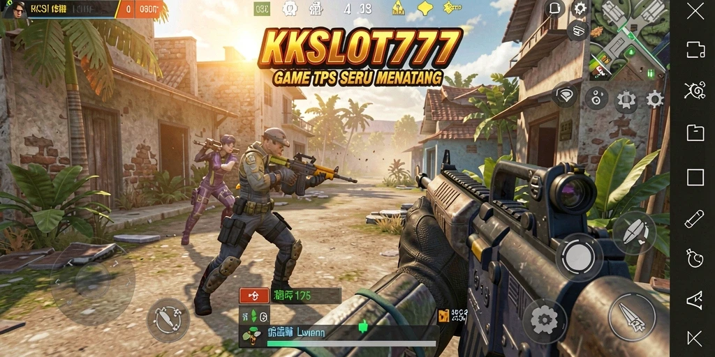 Tampilan gameplay KKSLOT777 dengan aksi seru dan grafis menawan.