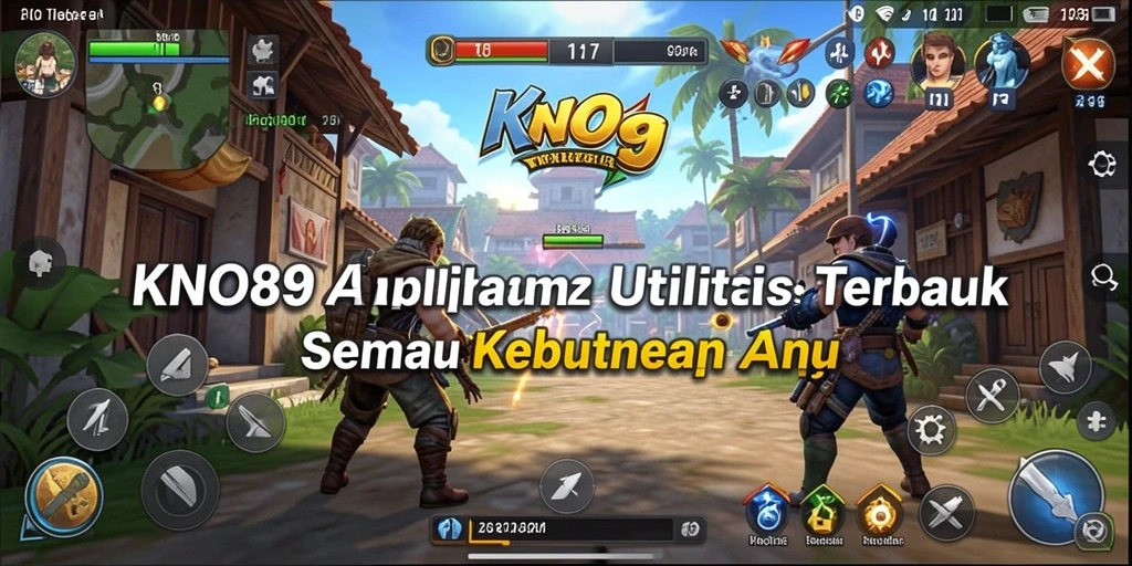 Screenshot utama KNO89 menampilkan antarmuka aplikasi utility yang bersih dan praktis.