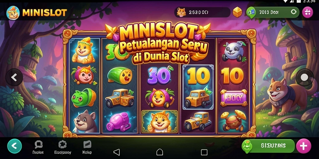Tampilan menarik dari gameplay MINISLOT yang penuh petualangan.