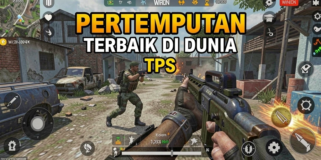 Tangkapan layar gameplay menegangkan di WINIDN